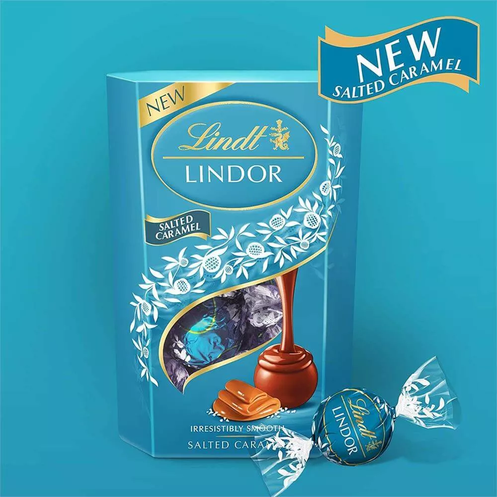 Lindt LINDOR Salted Caramel Truffles